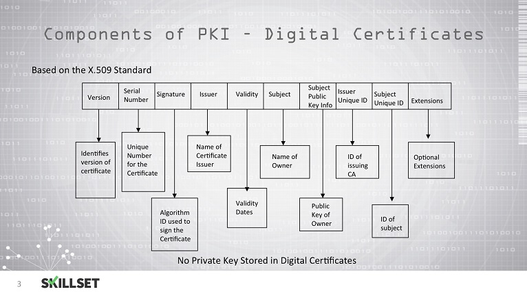 Public Key Infrastructure - Skillset